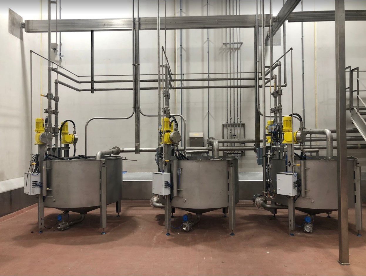 CIP tanks Cleaning-In-Place