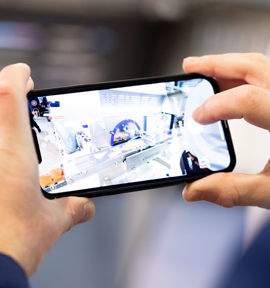 Tradeshow Photographing Fish Processing Equipment