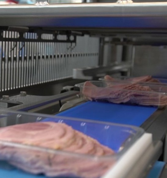 Automatic Inline Tray Sealing Deli Meats