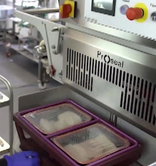 Semi Automatic Tray Sealing Whitefish