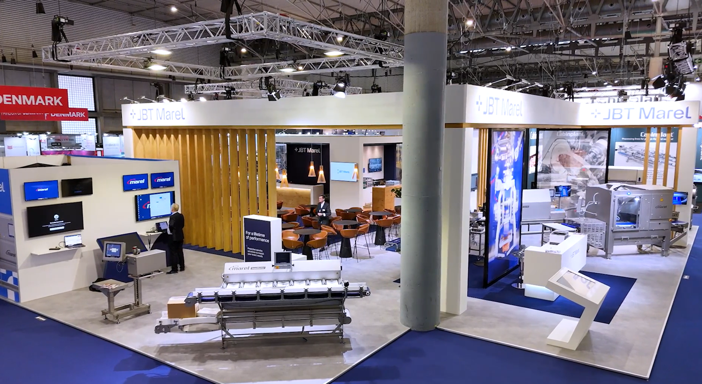 Seafood Booth Video Background