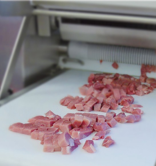 MAJA ESB-SH circular blade cutting machine for poultry dices