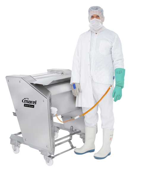 MAJA-OPS operator protection for MAJA skinners | JBT Marel Meat | JBT Marel