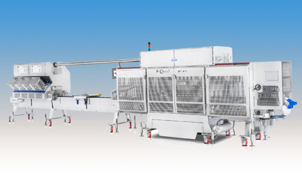 Proseal GTSV Sandwich Carton Wedge Erecting & Sealing Machine