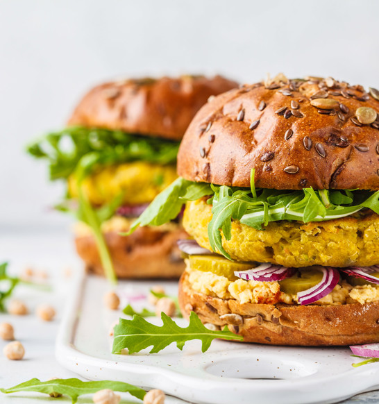 Cooked Burgers Patties 2