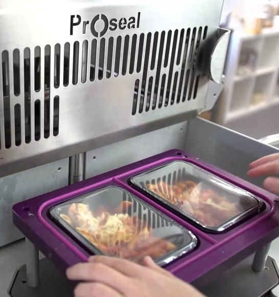 Tray Sealing Semi Automatic Ready Meals