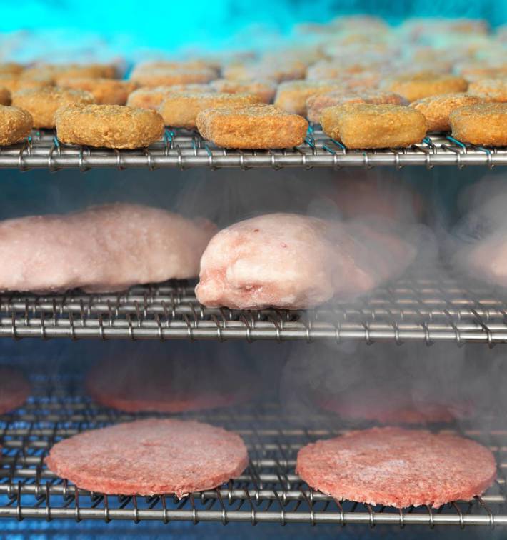 Frigoscandia Spiral Freezer 3 Levels Frozen Chicken
