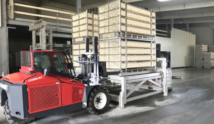 ATLAS live bird handling system