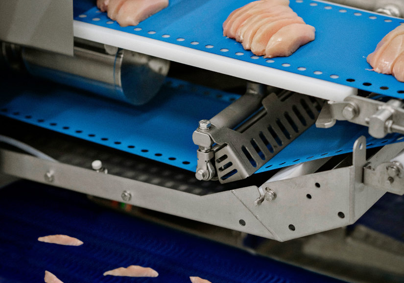 I-Cut 122 TrimSort poultry portion cutter