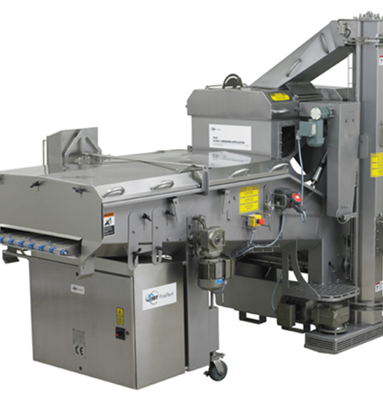 Pre Duster Machine Stein Ultra V Breading Applicator & Preduster Machine | JBT Marel