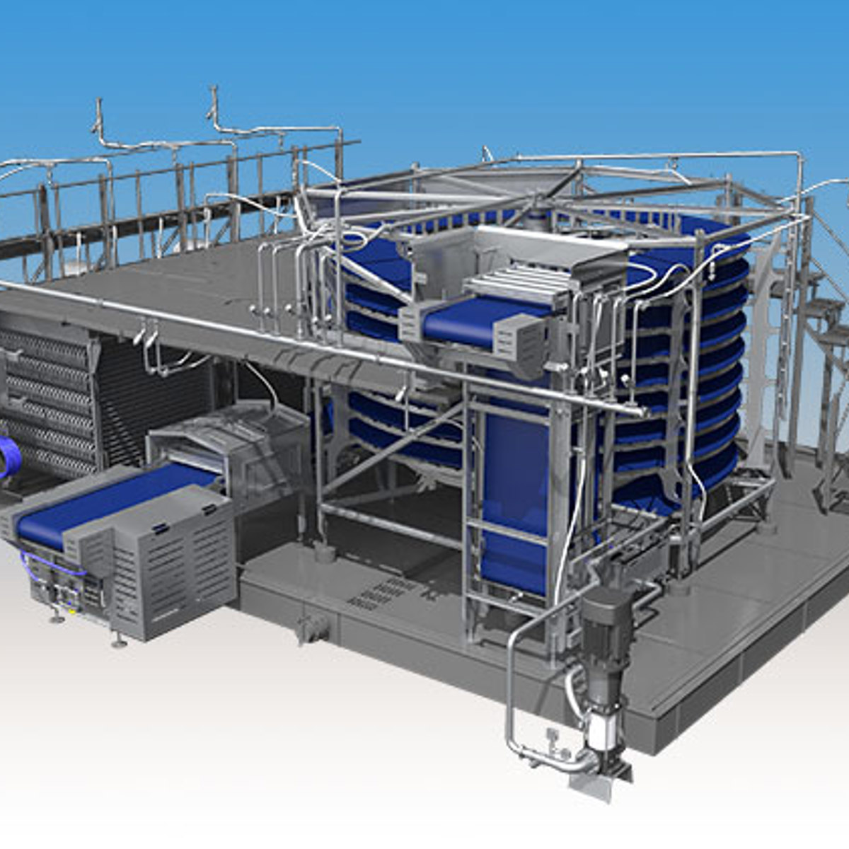 Northfield CleanFREEZE™ Spiral Freezer | JBT Marel