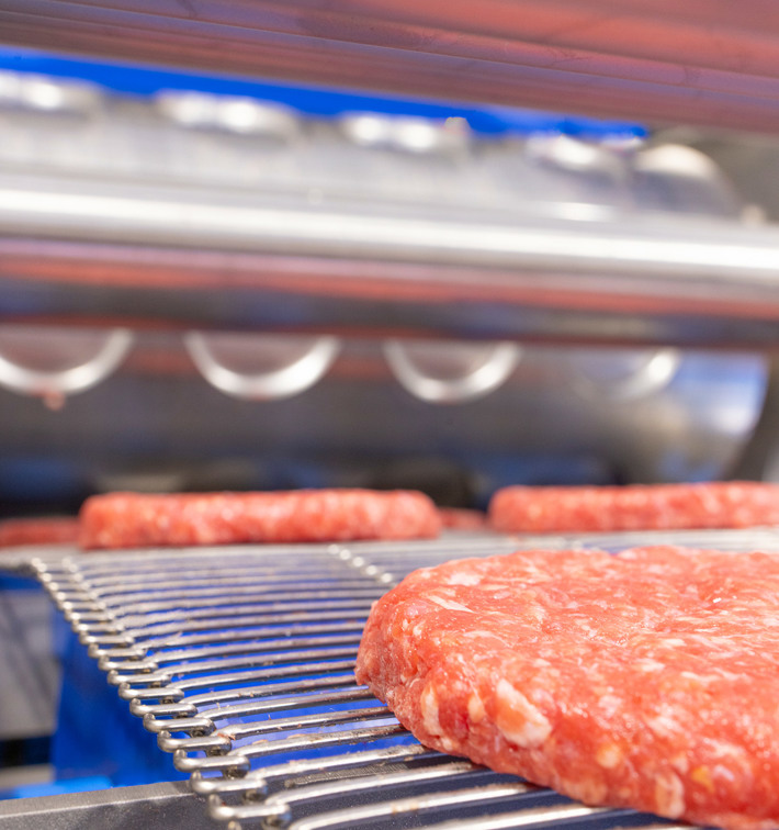 Revo Fiberflex Burger Outfeed