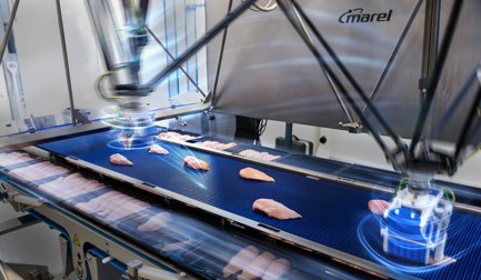 Pernas de frango perfeitamente apresentadas 