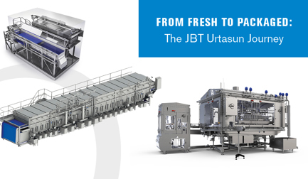 JBT Marel Urtasun: simple solutions for processing fresh and frozen vegetables