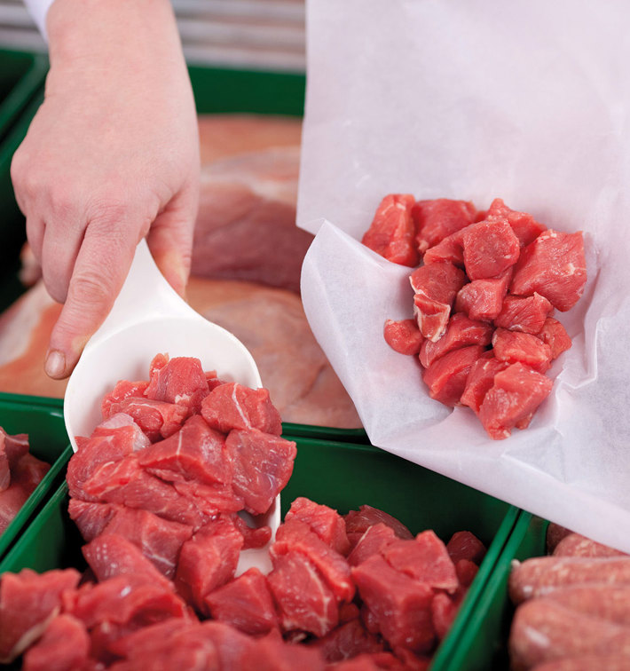 Meat Dice Transforming cutting | JBT Marel